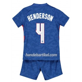 England Henderson 4 Kinder Auswärts Trikotsatz EURO 2020 Kurzarm (+ Kurze Hosen)